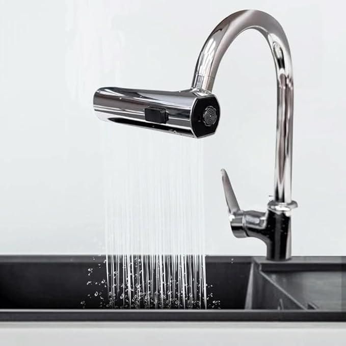 3 in 1 Waterfall Kitchen Faucet